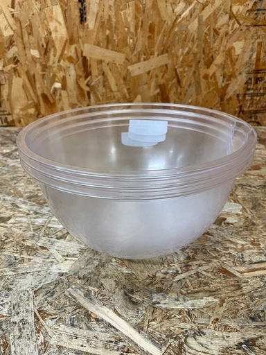 C(6861)エンテック PB-430 クックボール 30cm 6.0L 3個セット 電子レンジ対応 樹脂製 耐衝撃性 調理用品 業務用 飲食店 店舗用 中古品