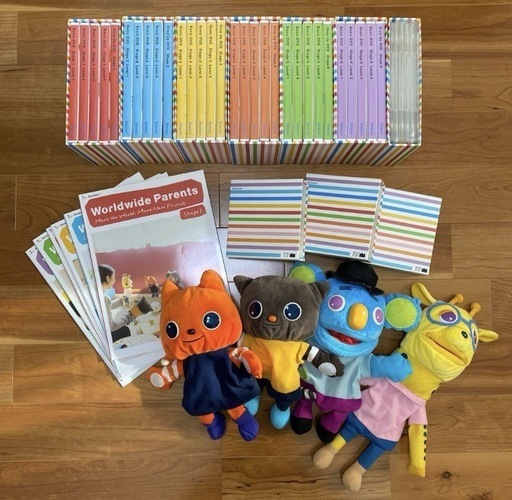 World Wide Kids DVD&CD&ガイドセット♡ WWK ワールドワイドキッズ DVD