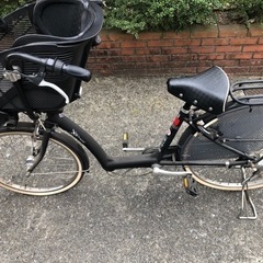 折りたたみ自転車】美品❗️20インチ 6段変速、前カゴ付❗️前後タイヤ