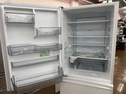 TOSHIBA 冷蔵庫 GR-U41GXH (EW) 2022年製 5ドア 東芝冷蔵庫GR-U41GXH