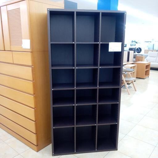 ☆ジモティ割あり☆ 本棚 ブラウン H180×D30×W89 クリーニング済み 