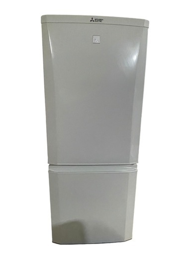 【164】Mitsubishi MR-P15EC-KW 冷蔵庫 150L グレー
