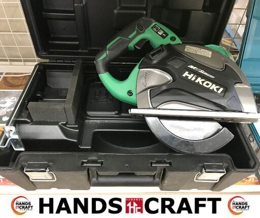 ✨HiKOKI中古CD30607DAチップソーカッター36Vケース付き✨うるま  