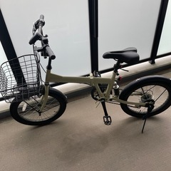 ほぼ新品の6段変速 セミファットタイヤ 20inch 極美品