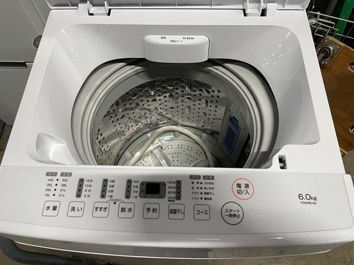 洗濯機 2024年製 山善 PJWMB-60 ☆リユースのサカイつくば店☆TK6286
