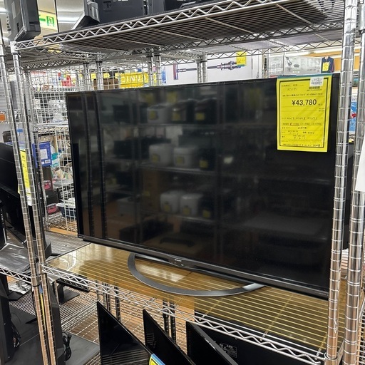 ☆ジモティー割引有☆SHARP/50型テレビ/4T-C50AJ1/2018年製 安心の