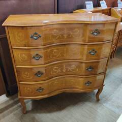 【象嵌】キャビネット◆ヴィンテージ◇程度良好◆鍵付き◇ インドヴィンテージ象嵌細工キャビネットボックス【送料別途