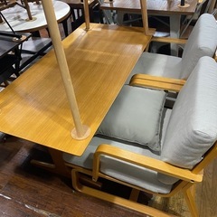 ジモティ来店特価!!!　4人ダイニングセット　無印　　J-479 ジモティ来店特価!!! 4人ダイニングセット 無印 J-479