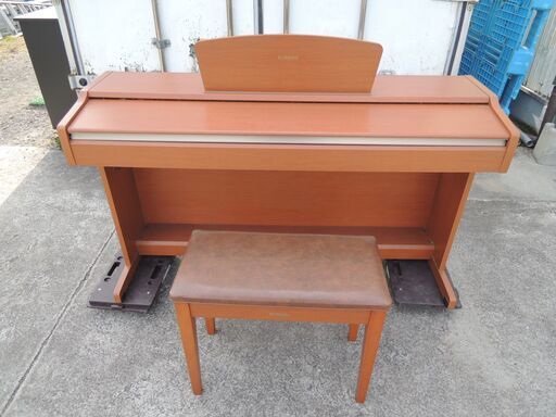 △YAMAHA ヤマハ DIGITAL PIANO 電子ピアノ YDP-123C 動作品 2005年製 椅子付き/管理1666