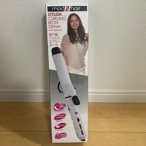 【未使用】モッズヘア　カーリングアイロン　MHI-3842-W  ヘアアイロン