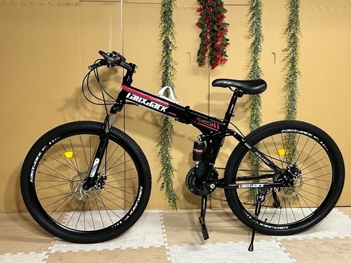 No.324 LAUXJACK折りたたみマウンテンバイクフレーム40cm整備済み26 No.324 LAUXJACK折りたたみマウンテンバイクフレーム40cm整備済み26