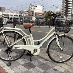 ♪ジモティー特価♪おしゃれなフレームの26型軽快車 中古