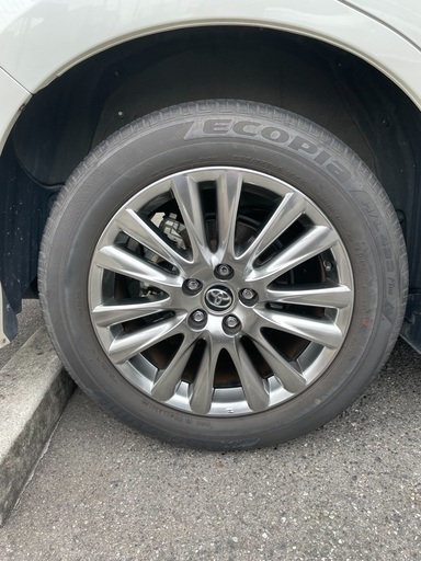 ハリアー60 後期 純正ホイール＆タイヤ トヨタ - 60ハリアー純正