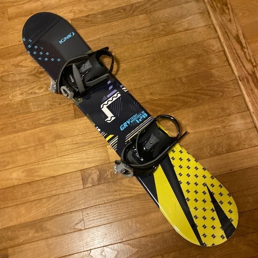 BURTON キッズスノーボード100 板バインディング　セット 子供 スノーボード板 バインディング BURTON キッズスノーボード100 板