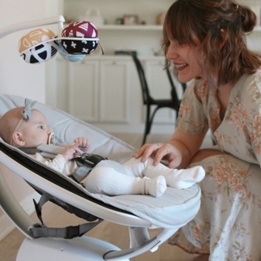 4moms mamaRoo（ママルー5）マルチモーションベビースイング グレー