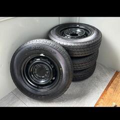 ハイエース　純正タイヤ　4本　① ハイエースバン 純正タイヤ4本セット①交渉中