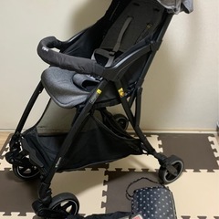 取引中・中古ピジョンB型軽量ベビーカービングル 公式修理センターで