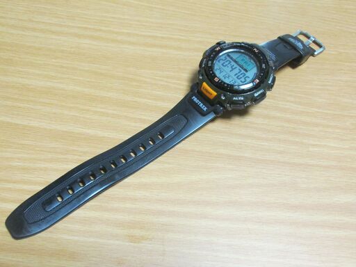 美品】 カシオ プロトレック PRG-40 グリーン 歴代プロトレックの軌跡