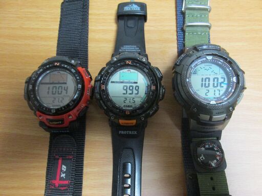 美品】 カシオ プロトレック PRG-40 グリーン 美品】プロトレック PRG