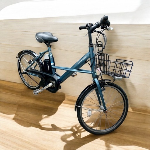 ヤマハ パス アミ 新基準 子供乗せ 紺 ビビ アシスタ 神戸市 電動自転車