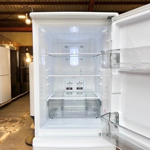 24C768_ジC【2022年製】MITSUBISHI 三菱 146L冷凍冷蔵庫 MR-P15G-H1 高