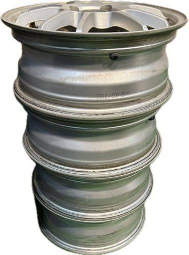 ダイハツ純正アルミホイール 15X4.5J INSET 45 PCD100/4穴 ダイハツ純正アルミホイール 15X4.5J INSET 45 PCD100/4穴 楽天市場