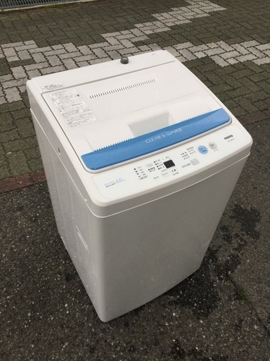 🚛設置配送無料🔰当日配送‼️ 三洋洗濯機6 Kg 🎖️ステンレス槽🏅大阪  