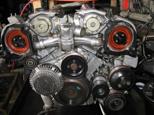 MB-V12リペアー済みエンジン販売