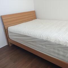 中古】岡山県のダブルベッドを格安/激安/無料であげます・譲り  