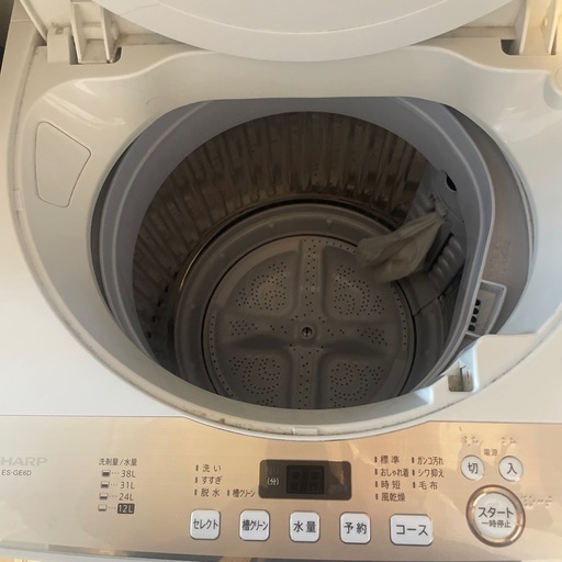 洗濯機ES-GE6D (sora) 代々木八幡の生活家電《洗濯機》の中古あげます  