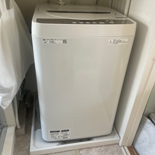 洗濯機ES-GE6D (sora) 代々木八幡の生活家電《洗濯機》の中古あげます  