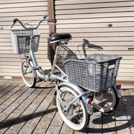 □ブリヂストン 大人用三輪車 三輪自転車 ワゴン BW13□3段変速 鍵付き