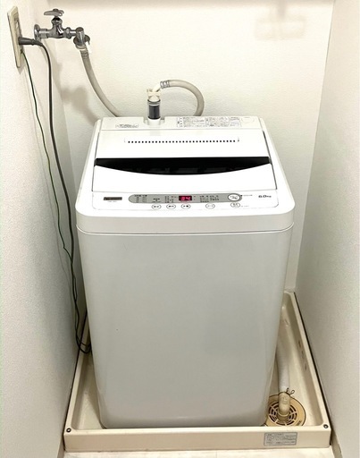 ☆ジモティ割あり☆ YAMADA 洗濯機 6kg 19年製 動作確認／クリーニング