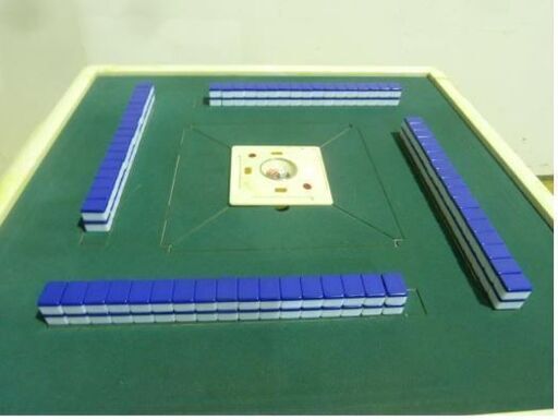 大洋化学 全自動麻雀卓 アモス マーテル 麻雀台 牌 点棒付 動作確認