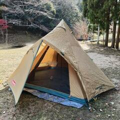決まりました❗️】コールマンティピーテント 325＆ヘキサタープMDX