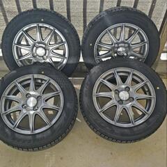 スタッドレスホイール4本215/60R16 (snowman) 結城のタイヤ、ホイール  