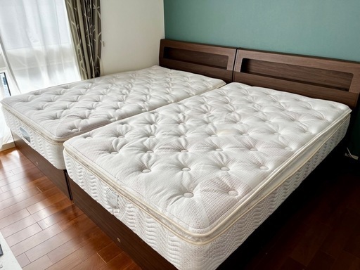 シモンズ セミダブルベッド シモンズ ベッド セミダブル」の人気商品