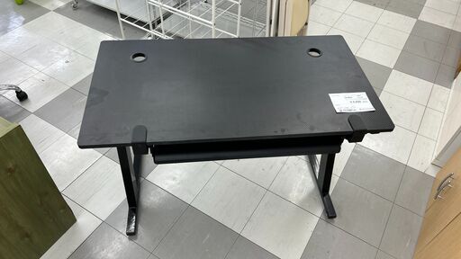 ★ジモティ割あり★  PCデスク ブラック H72×D60×W110 クリーニング済み TC2348