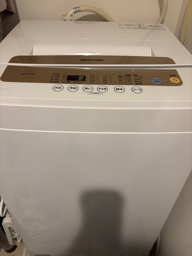 アイリオーヤマ洗濯機5kg (しろ) 谷町四丁目の生活家電《洗濯機》の  