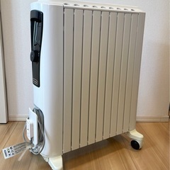 美品】再々お値下げ！品川区目黒区デロンギ オイルヒーター RHJ75V0915-GY