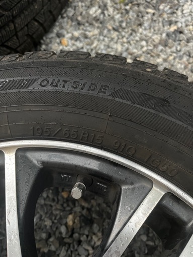 楽天市場】【取付対象】195/65R15 スタッドレスタイヤ ホイール4本
