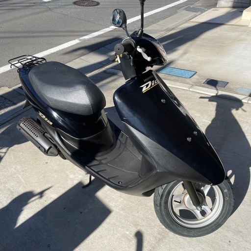 自賠責付き?ライブディオ AF34 DIO 原付 バイク 黒艶 ライブディオZX