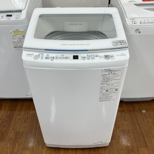 全自動洗濯機 AQUA AQW-V7N 2022年製23,100円 aqwv7」の人気商品