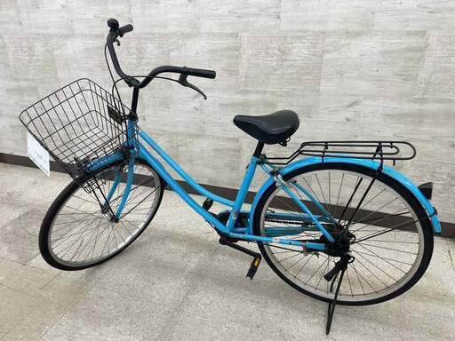 ☆ジモティ割あり☆asahi 自転車 青 26インチ クリーニング済 YJ2638