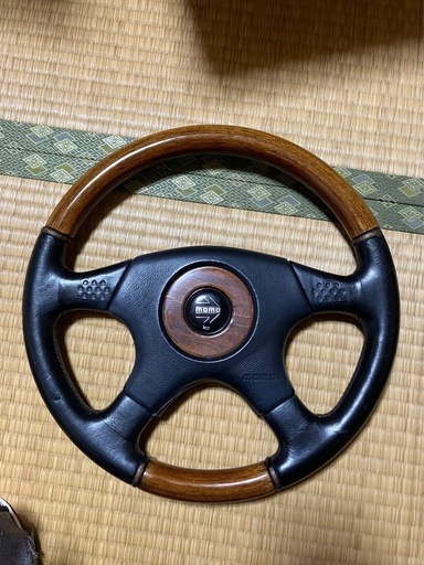 momo Olympic3 マホガニーウッド36φ