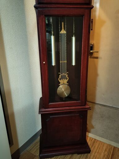 柱時計 堀田時計店 振り子時計 ボンボン時計 八角型 アンティーク 明治 レトロ 柱時計 堀田時計店 振り子時計 ボンボン時計 八角型 アンティーク 明治