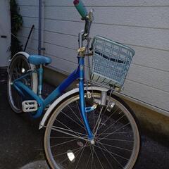 ☆ジモティ割あり☆ 子供用自転車 22インチ ブルー クリーニング済み