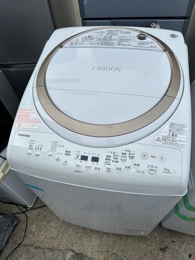 ☆ジモティ割あり☆ TOSHIBA 洗濯機 8.0㎏ 21年製 動作確認