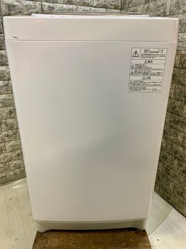 大阪送料無料☆3か月保障付き☆洗濯機☆2019年☆7kg☆東芝☆AW-7G8☆S  