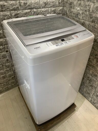 大阪送料無料☆3か月保障付き☆洗濯機☆2021年☆アクア☆7kg 大阪送料無料☆3か月保障付き☆洗濯機☆2021年☆アクア☆7kg